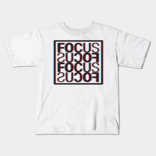 Focus Glitch 4 Kids T-Shirt